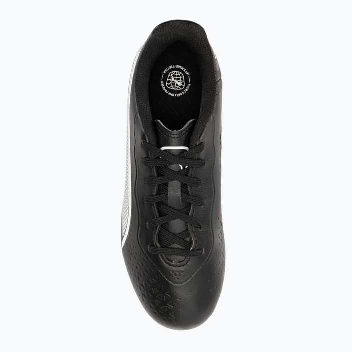 PUMA King Match FG/AG Jr παιδικά ποδοσφαιρικά παπούτσια puma μαύρο/puma λευκό 6