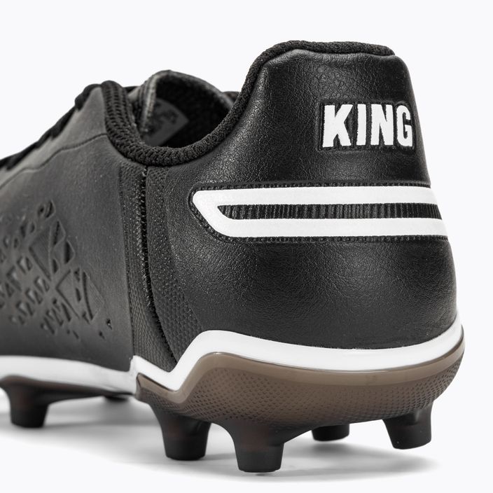 PUMA King Match FG/AG Jr παιδικά ποδοσφαιρικά παπούτσια puma μαύρο/puma λευκό 9