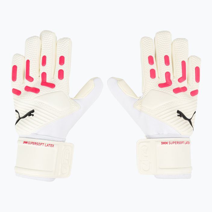 PUMA Future Match Nc γάντια τερματοφύλακα puma λευκό/φωτιά ορχιδέα