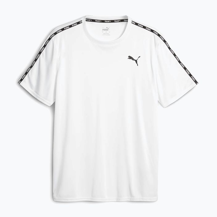 Ανδρικό μπλουζάκι προπόνησης PUMA Essentials Taped puma λευκό