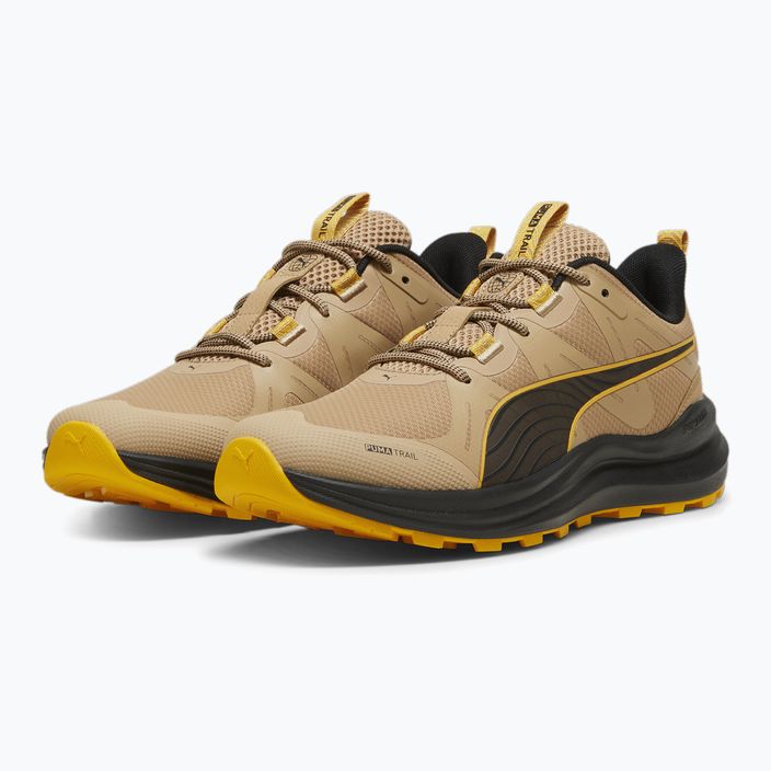 PUMA Reflect Lite Trail παπούτσι για τρέξιμο prairie tan/yellow sizzle/puma black 10