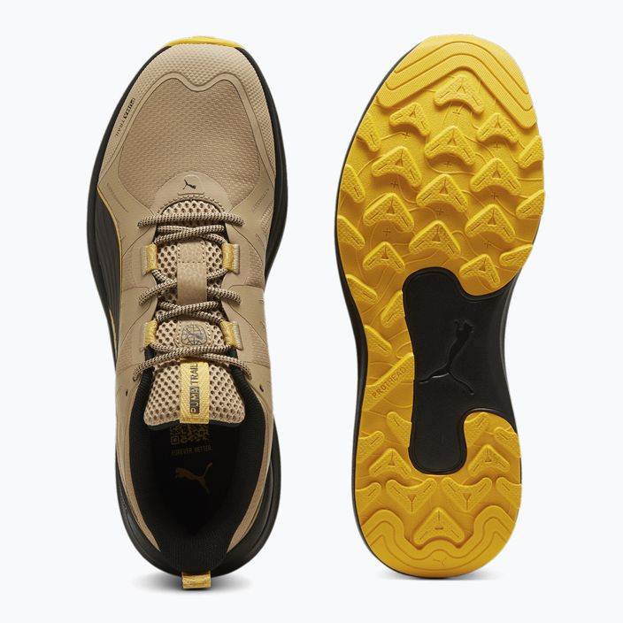 PUMA Reflect Lite Trail παπούτσι για τρέξιμο prairie tan/yellow sizzle/puma black 11