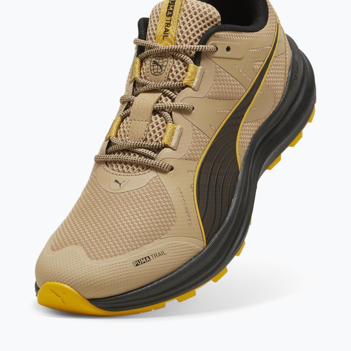 PUMA Reflect Lite Trail παπούτσι για τρέξιμο prairie tan/yellow sizzle/puma black 12