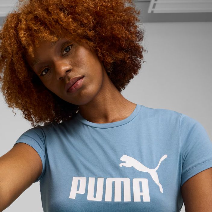 Γυναικείο PUMA ESS Logo Tee zen blue 5