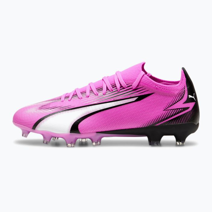 PUMA Ultra Match FG/AG μπότες ποδοσφαίρου poison pink/puma white/puma black 8