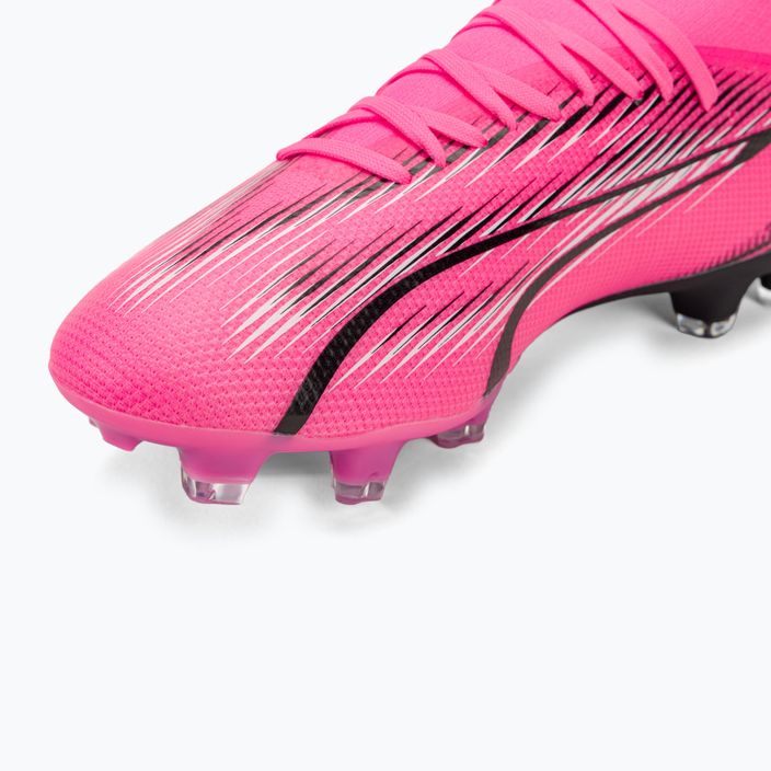 PUMA Ultra Match FG/AG μπότες ποδοσφαίρου poison pink/puma white/puma black 7
