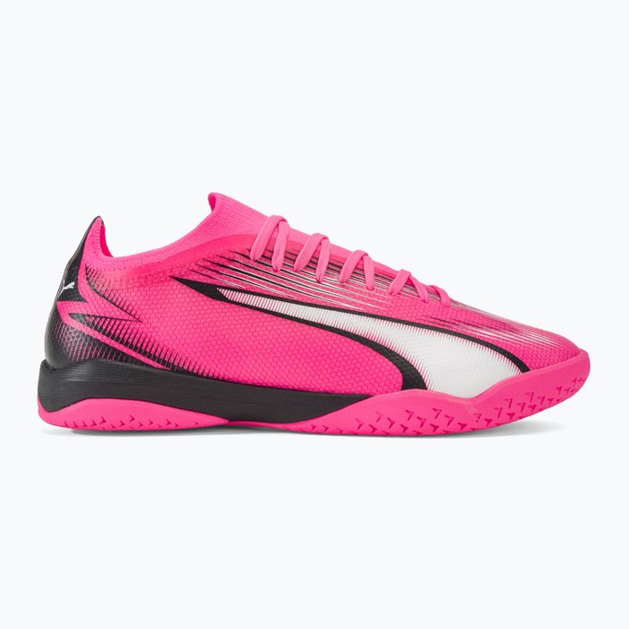 PUMA Ultra Match IT poison pink/puma white/puma black ποδοσφαιρικά παπούτσια 2