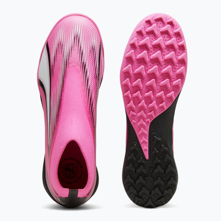 PUMA Ultra Match + LL TT poison pink/puma white/puma black ποδοσφαιρικά παπούτσια 11