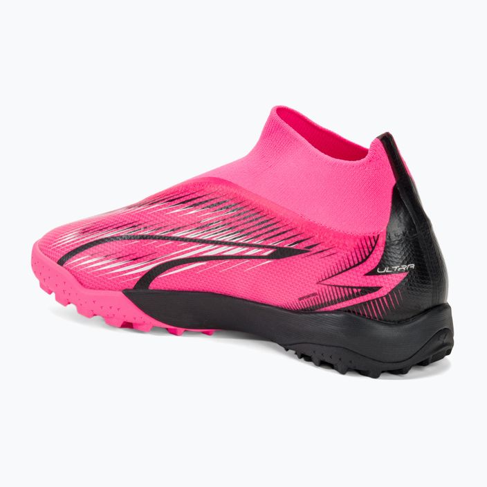 PUMA Ultra Match + LL TT poison pink/puma white/puma black ποδοσφαιρικά παπούτσια 3