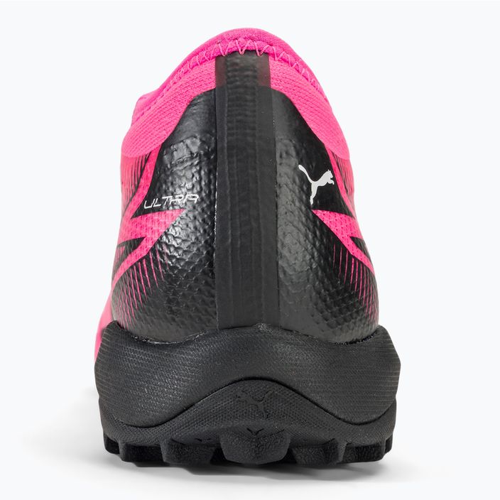PUMA Ultra Match LL TT + Mid Jr ποδοσφαιρικά παπούτσια ποδοσφαίρου για παιδιά ροζ/λευκό/puma/puma μαύρο 6