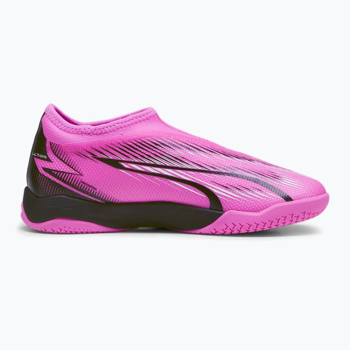 PUMA Ultra Match LL IT+ Mid poison pink/puma white/puma black παιδικά ποδοσφαιρικά παπούτσια για παιδιά 9