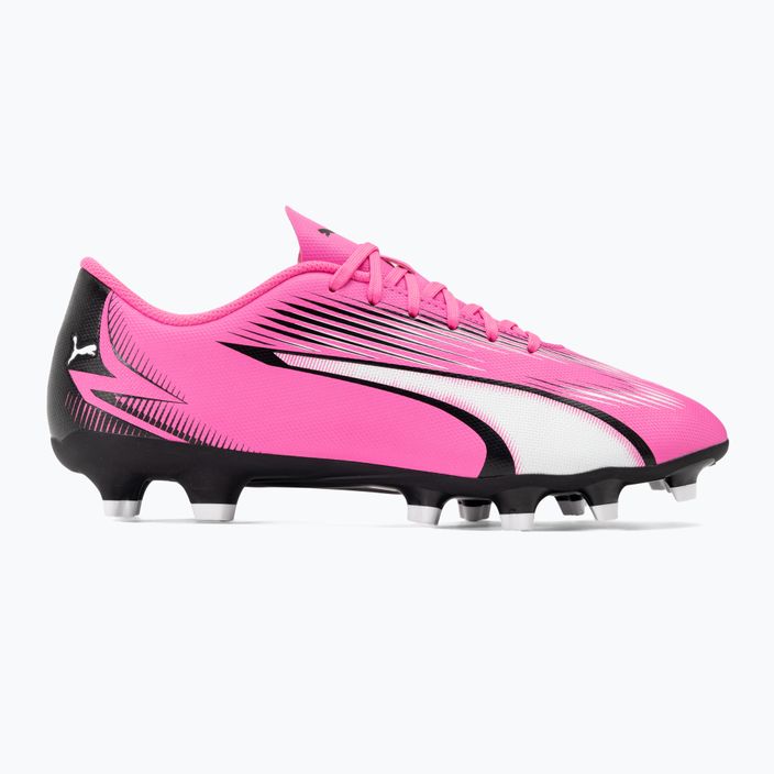 PUMA Ultra Play FG/AG μπότες ποδοσφαίρου poison pink/puma white/puma black 2