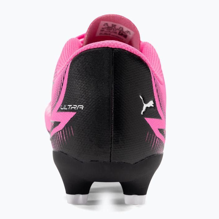 PUMA Ultra Play FG/AG μπότες ποδοσφαίρου poison pink/puma white/puma black 6