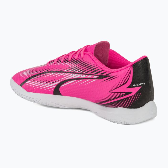 PUMA Ultra Play IT poison pink/puma white/puma black ποδοσφαιρικά παπούτσια 3