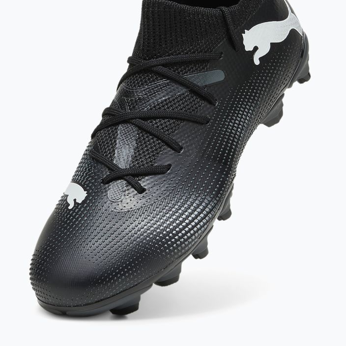 PUMA Future 7 Match FG/AG παιδικά ποδοσφαιρικά παπούτσια puma μαύρο/puma λευκό 12