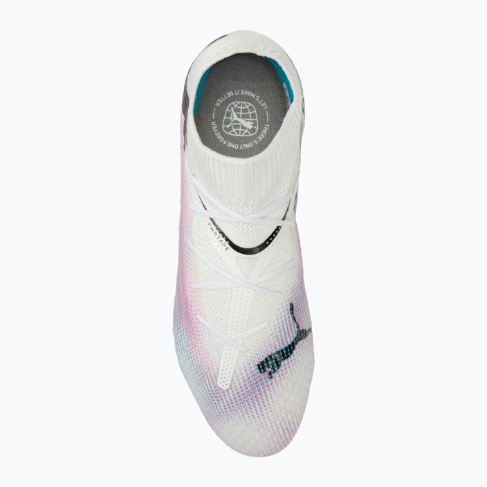 PUMA Future 7 Pro FG/AG μπότες ποδοσφαίρου puma λευκό/puma μαύρο/poison pink 5