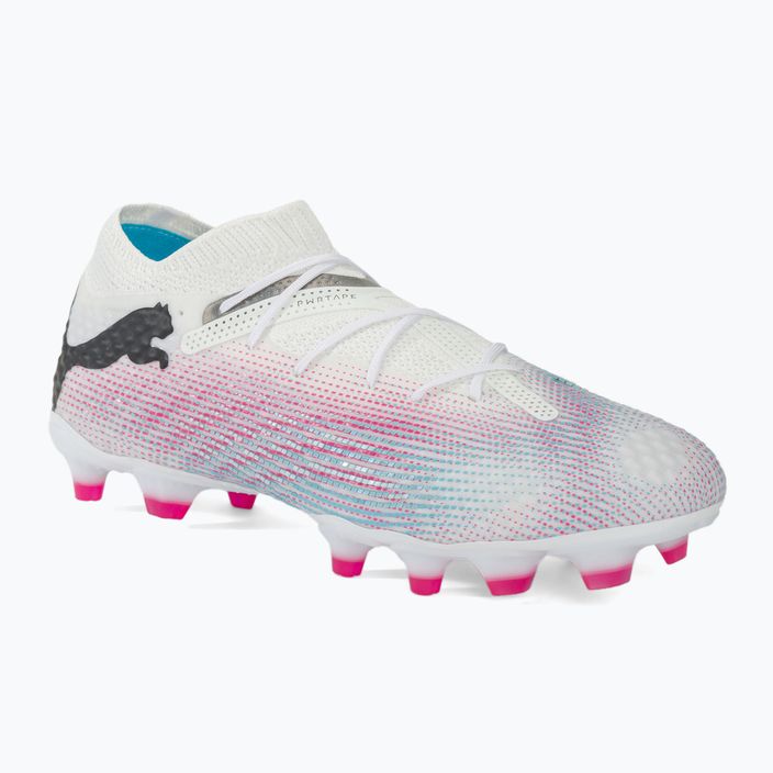 PUMA Future 7 Pro+ FG/AG μπότες ποδοσφαίρου puma λευκό/puma μαύρο/poison pink