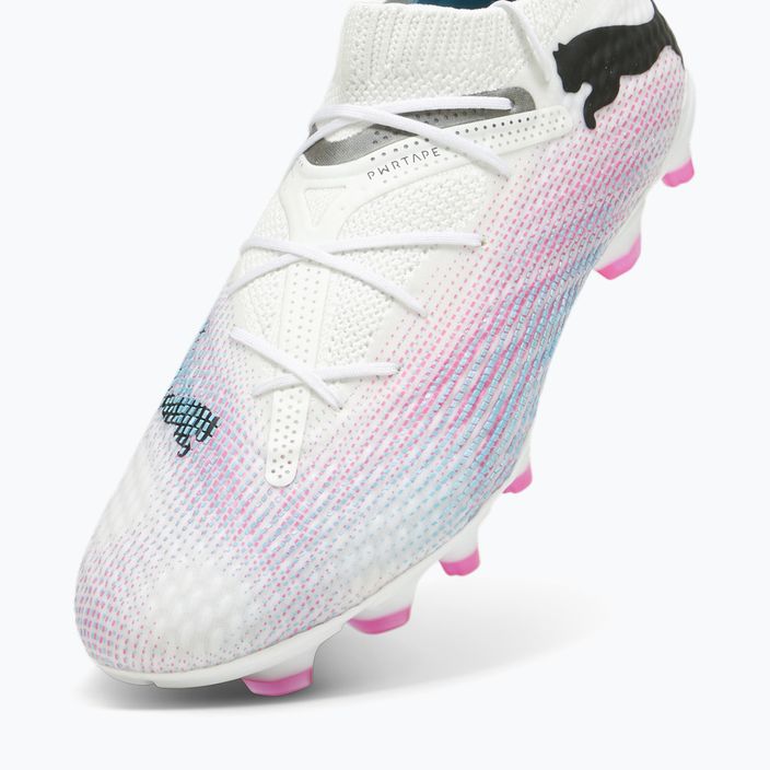 PUMA Future 7 Pro+ FG/AG μπότες ποδοσφαίρου puma λευκό/puma μαύρο/poison pink 12