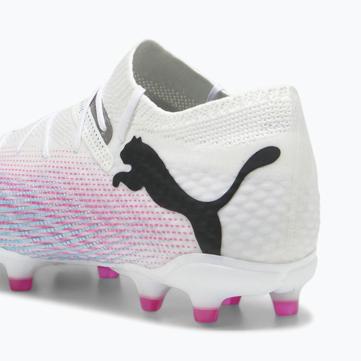 PUMA Future 7 Pro+ FG/AG μπότες ποδοσφαίρου puma λευκό/puma μαύρο/poison pink 13