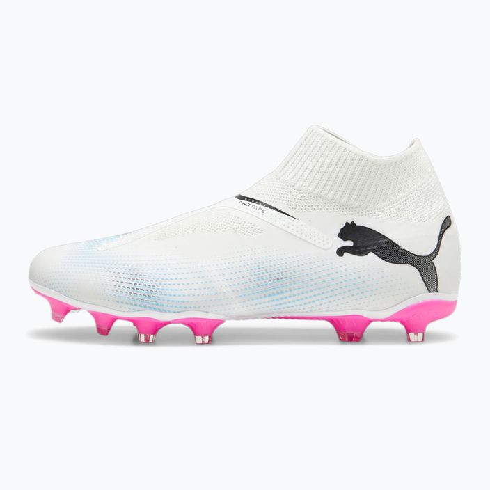 PUMA Future 7 Match+ LL FG/AG μπότες ποδοσφαίρου puma λευκό/puma μαύρο/poison pink 8