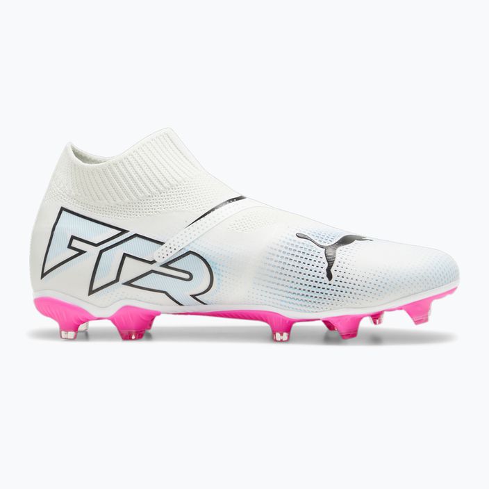 PUMA Future 7 Match+ LL FG/AG μπότες ποδοσφαίρου puma λευκό/puma μαύρο/poison pink 9