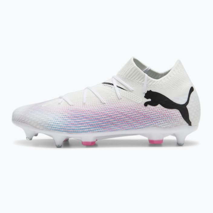 PUMA Future 7 Pro MxSG μπότες ποδοσφαίρου puma λευκό/puma μαύρο/poison pink 8