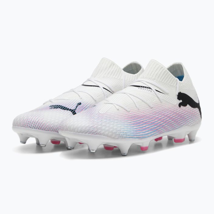 PUMA Future 7 Pro MxSG μπότες ποδοσφαίρου puma λευκό/puma μαύρο/poison pink 10