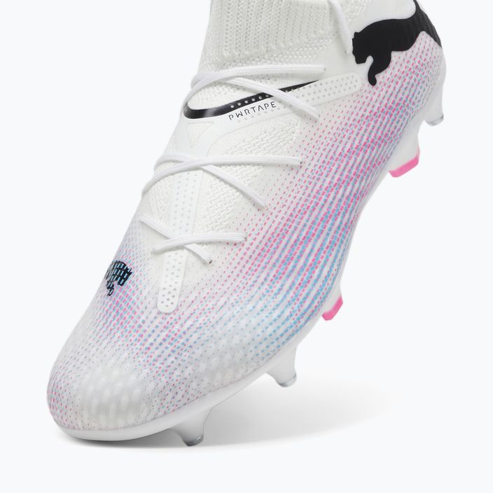 PUMA Future 7 Pro MxSG μπότες ποδοσφαίρου puma λευκό/puma μαύρο/poison pink 12