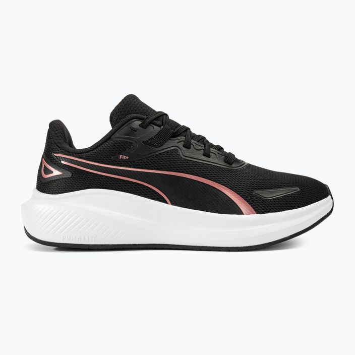 PUMA Skyrocket Lite παπούτσια για τρέξιμο puma μαύρο/puma λευκό/ροζ χρυσό 2