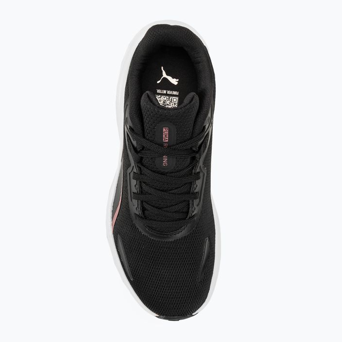 PUMA Skyrocket Lite παπούτσια για τρέξιμο puma μαύρο/puma λευκό/ροζ χρυσό 5