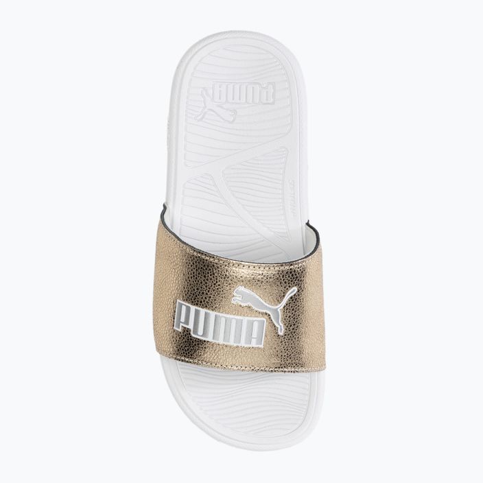 Παντόφλες PUMA Cool Cat 2.0 Metallic Shine puma gold/puma silver/puma white 5