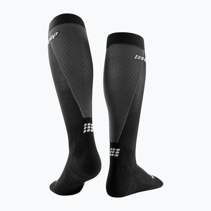 Ανδρικές κάλτσες συμπίεσης CEP Ultralight Tall black/grey 2