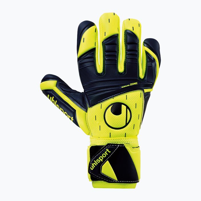 Uhlsport Classic Soft Hn Comp γάντια τερματοφύλακα μαύρα/μπλε/λευκά