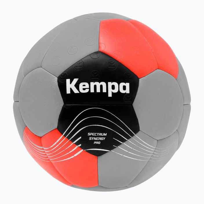 Kempa Spectrum Synergy Pro χάντμπολ γκρι/κόκκινο μέγεθος 2 5