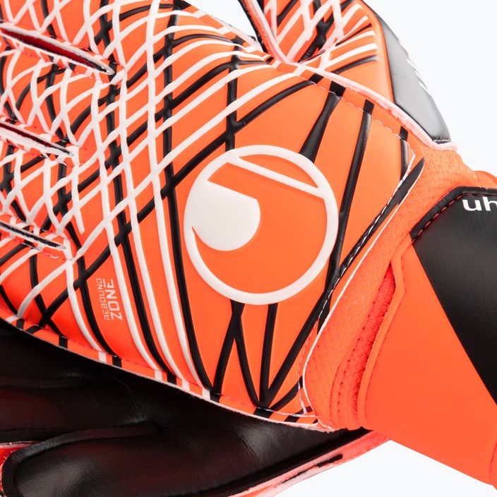 Γάντια τερματοφύλακα uhlsport Soft Resist + Flex Frame fluo orange/white/black 3