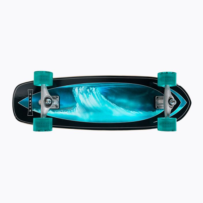Surfskate skateboard Carver CX Raw 32" Super Surfer 2020 Complete μπλε/μαύρο C1012011064