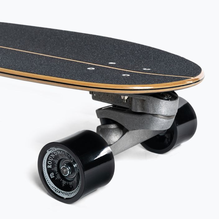 Surfskate skateboard Carver C7 Raw 31.25" Knox Phoenix 2022 Πλήρες μαύρο και κόκκινο C1013011133 7