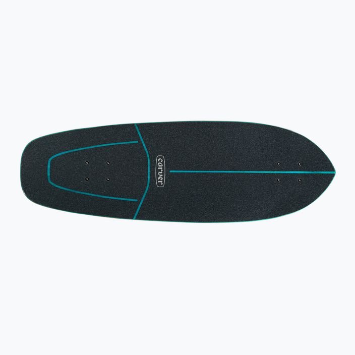 Surfskate skateboard Carver C7 Raw 31" JOB Blue Tiger 2022 Πλήρες μπλε και ροζ C1013011140 4