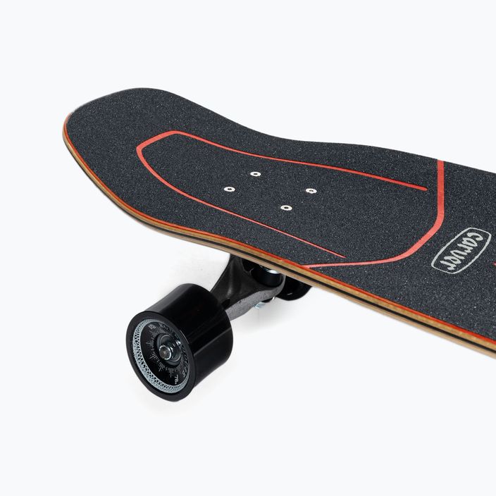 Surfskate skateboard Carver C7 Raw 31" Kai Lava 2022 Πλήρες κόκκινο-μωβ C1013011142 6