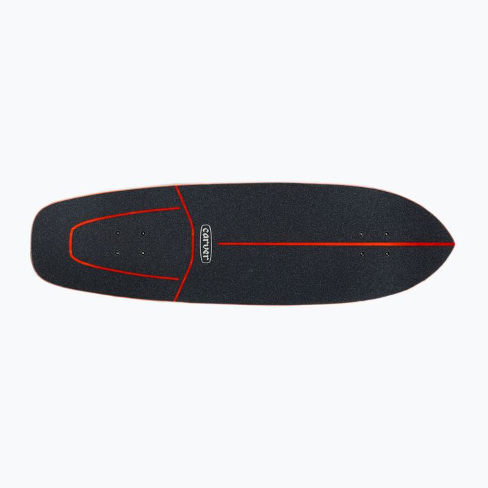 Surfskate skateboard Carver C7 Raw 34" Kai Dragon 2022 Complete μπλε και κόκκινο C1013011143 4