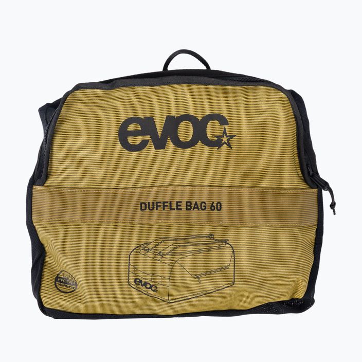 EVOC Duffle 60 αδιάβροχη τσάντα κίτρινη 401220610 6