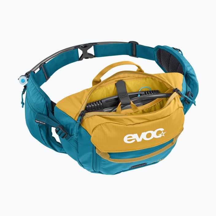 EVOC Hip Pack 3 λίτρων μπλε/κίτρινη τσάντα νεφρών ποδηλάτου 102506616 7