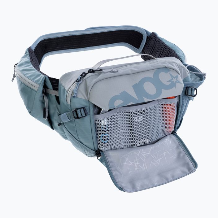 EVOC Hip Pack Pro 3 l νεφρό ποδηλάτου με δοχείο 1,5 l πέτρα/ατσάλι 9