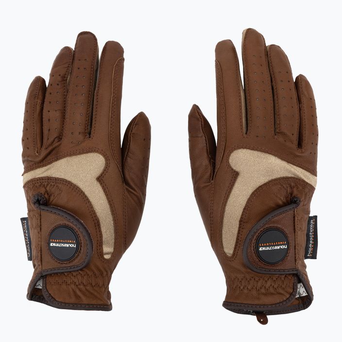 Hauke Schmidt Arabella καφέ γάντια ιππασίας 0111-200-11 3