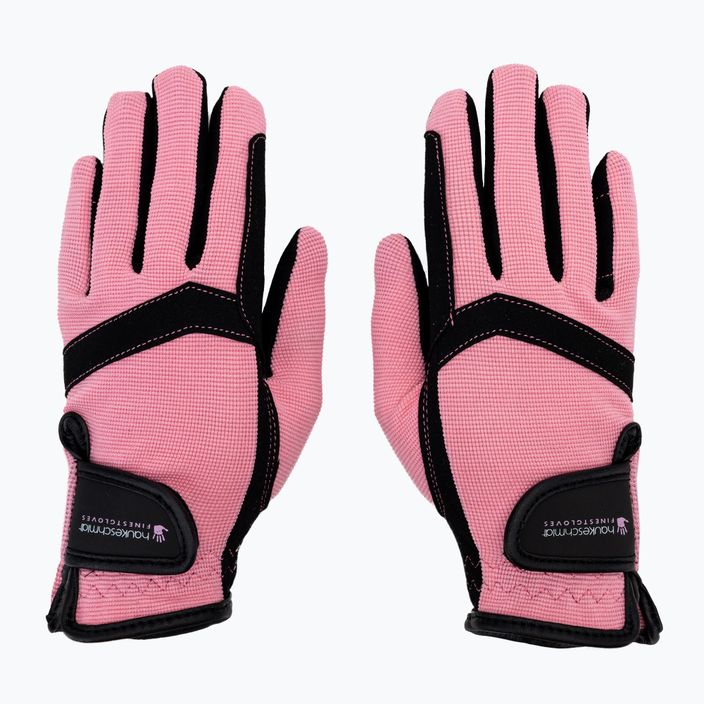 Hauke Schmidt Tiffy ροζ παιδικά γάντια ιππασίας 0111-313-27 3