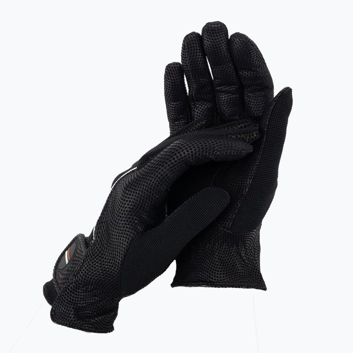 Hauke Schmidt Forever γάντια ιππασίας μαύρα 0111-400-03