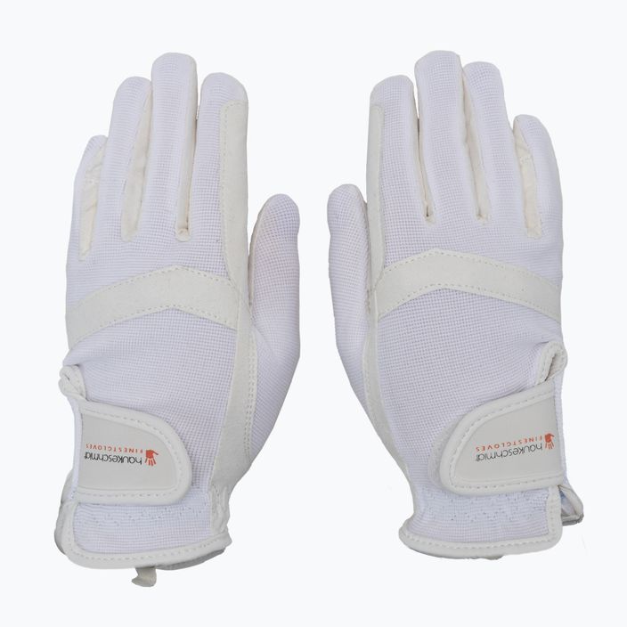 Παιδικά γάντια ιππασίας Hauke Schmidt Tiffy λευκό 0111-313-01 3