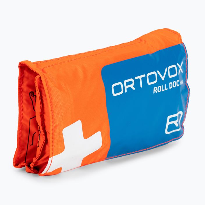 ORTOVOX First Aid Roll Doc Μίνι κουτί πρώτων βοηθειών ταξιδιού πορτοκαλί 2330300001