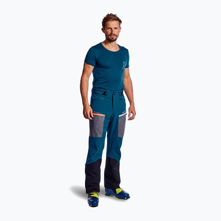 Ανδρικό παντελόνι για αλεξιπτωτιστές Ortovox Pordoi navy blue 60183 2