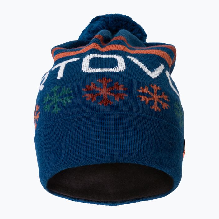 ORTOVOX Nordic Knit χειμερινό καπέλο μπλε 68022 2
